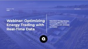 Webinar: Optimizing Energy Trading with Real-Time Data